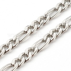 304 Stainless Steel Figaro Chains Eyeglasses Chains&nbsp;AJEW-EH00348-01
