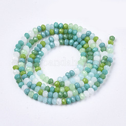 Opaque Glass Beads Strands&nbsp;GLAA-T006-07-A02