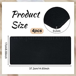 Felt Pad Rectangle Bag Bottom&nbsp;FIND-WH0149-85A