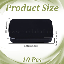 Rectangle Tinplate Storage Boxes&nbsp;CON-WH0001-55A