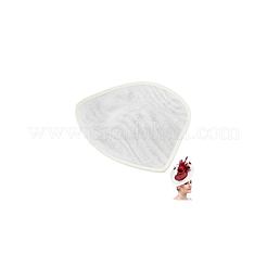 Linen Mini Hat Fascinator Base&nbsp;AJEW-WH0561-32E