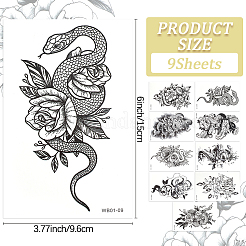 Removable Temporary Water Proof Tattoos Paper Stickers&nbsp;DIY-WH20013-74