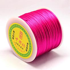 Nylon Satin Rattail Cords&nbsp;NWIR-R025-1.0mm-129