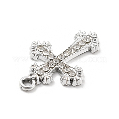 Alloy Rhinestone Pendants&nbsp;FIND-U026-26P
