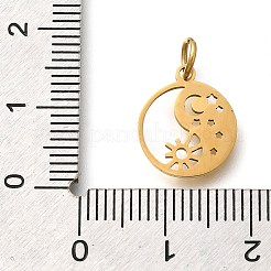 304 Stainless Steel Charms&nbsp;STAS-Z119-19G