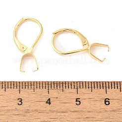 304 Stainless Steel Leverback Earring Findings Ion Plating(IP)&nbsp;STAS-U025-01G-01