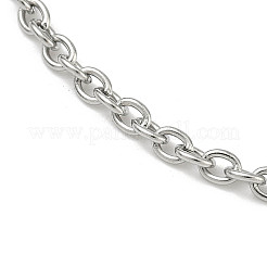Tarnish Resistant 304 Stainless Steel Cable Chain Bracelets&nbsp;BJEW-PH01339
