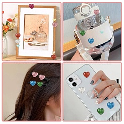 50Pcs 2 Styles Resin Cabochons&nbsp;CRES-YW0002-39