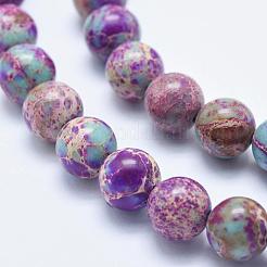 Natural Imperial Jasper Beads Strands&nbsp;G-I122-4mm-15