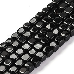 Natural Black Onyx Beads Strands&nbsp;G-G177-E15-02