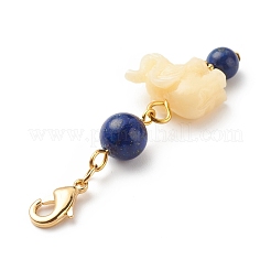 Natural Gemstone Beaded Pendant Decorations&nbsp;HJEW-JM00711-01
