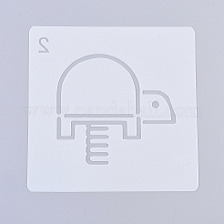 Plastic Drawing Stencil for Kids Teen Boys Girls&nbsp;DIY-D023-13Z