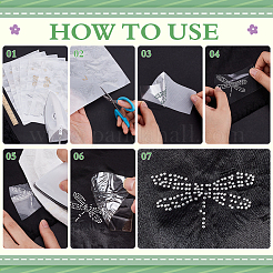Glitter Hotfix Rhinestone&nbsp;AJEW-WH0651-58A