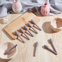 9Pcs Resin Texture Tool Sets for Clay Art&nbsp;TOOL-WH0166-016