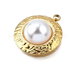Plastic Pearl Pendants&nbsp;LS-STAS-Q360-03C-G