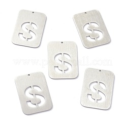 Non-Tarnish 304 Stainless Steel Pendants&nbsp;STAS-K216-49S-P