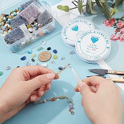 DIY Stretch Bracelets Making Kits&nbsp;DIY-CA0002-37