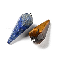 Natural & Synthetic Mixed Gemstone Pendants&nbsp;G-G104-06