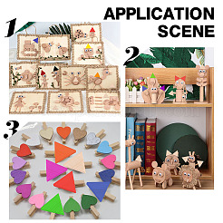 Unfinished Wood Pieces&nbsp;DIY-WH0273-90