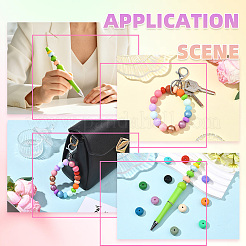 50Pcs Silicone Beads&nbsp;SIL-SZ0004-25