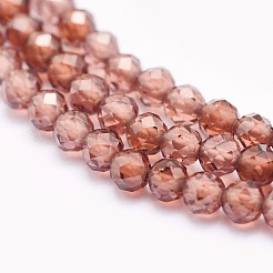 Natural Garnet Beads Strands&nbsp;G-O166-13B-2mm