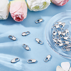 24Pcs 304 Stainless Steel Lobster Claw Clasps&nbsp;STAS-WR0001-51