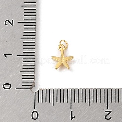 925 Sterling Silver Starfish Charms&nbsp;STER-K181-04G