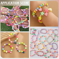 1140Pcs 24 Colors Opaque Acrylic Beads Sets&nbsp;SACR-PA0001-27