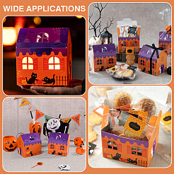 Halloween Theme Paper Boxes&nbsp;CON-WH0088-96