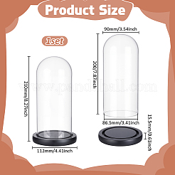 Arch Glass Dome Cover&nbsp;ODIS-WH0030-242A