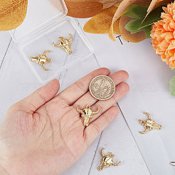 6Pcs Rack Plating Brass Pendants&nbsp;KK-SC0003-27