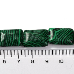Synthetic Malachite Beads Strands&nbsp;G-T047-B13-01