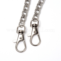 Iron Curb Chain Bag Strap&nbsp;FIND-WH0069-08A-P