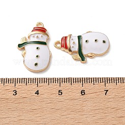 Alloy Enamel Pendants&nbsp;ENAM-C032-02G
