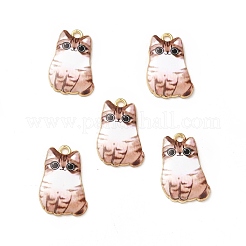 Alloy Enamel Pendants&nbsp;X-ENAM-M046-12G-C