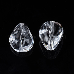 Transparent Acrylic Beads&nbsp;X-TACR-N009-35
