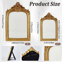 2Pcs 2 Styles TPR Covered with Velvet Necklace Display Photo Frames&nbsp;NDIS-SP0001