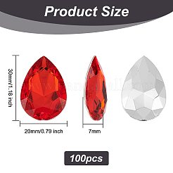 1 Bag Taiwan Acrylic Rhinestone Cabochons&nbsp;KY-OC0001-21