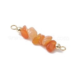 12Pcs 12 Styles Mixed Gemstone Chip Beaded Connector Charms&nbsp;PALLOY-JF02899