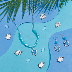 DIY 304 Stainless Steel Sea Turtle Pendant Making Kits&nbsp;DIY-UN0007-51