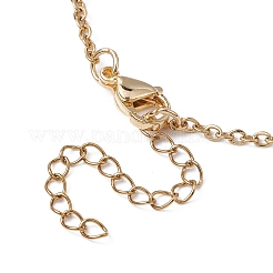 Ion Plating(IP) 304 Stainless Steel Macrame Pouch Empty Stone Holder for Pendant Necklaces Making&nbsp;NJEW-JN04441-01