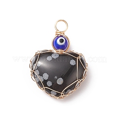Natural Mixed Gemstone Pendants&nbsp;PALLOY-JF01909