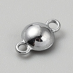 Faceted Glass Flat Round Connector Charms&nbsp;FIND-WH20042-56F