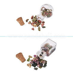 Glass Wishing Bottle Decorations&nbsp;AJEW-TA0017-19