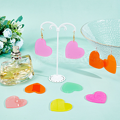 36Pcs 6 Colors Cellulose Acetate(Resin) Pendants&nbsp;DIY-NB0005-36