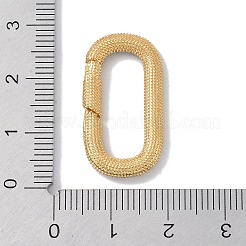 Rack Plating Brass Micro Pave Cubic Zirconia Twister Clasps&nbsp;KK-NH0002-19G-02