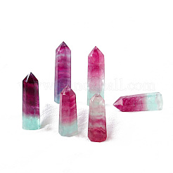 Point Tower Natural Fluorite Healing Stone Wands&nbsp;PW-WG85026-01