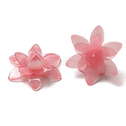 Flower Opaque Acrylic Beads&nbsp;SACR-C002-35