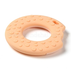 Donut Food Grade Eco-Friendly Silicone Focal Beads&nbsp;LS-SIL-Q023-01C