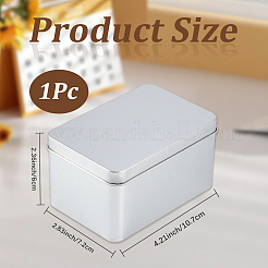 Tinplate Storage Boxs with Lids&nbsp;CON-WH20001-25B